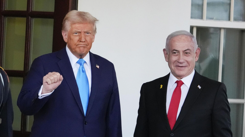 Встреча Нетаньяху и Трампа в Белом доме продлилась 90 минут, пишут СМИ