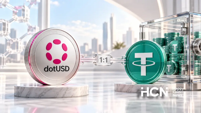 Команда Polkadot запустила стейблкоин dotUSD без эмитента, но привязала его к USDT
